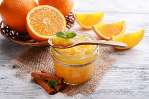 homemade orange jam